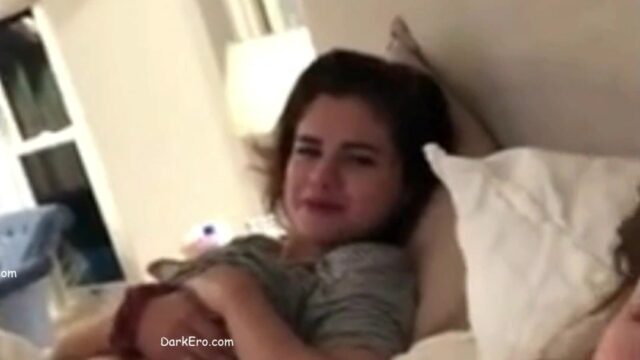 Selena Gomez Leaked Video Teasing Boobs On Bed